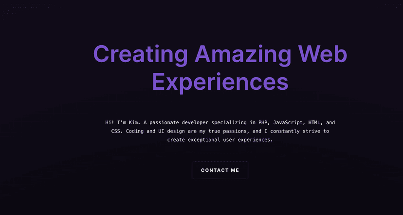 Portfolio (this webpage) thumbnail