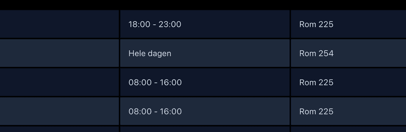 Info-screen for conference and meeting rooms. thumbnail